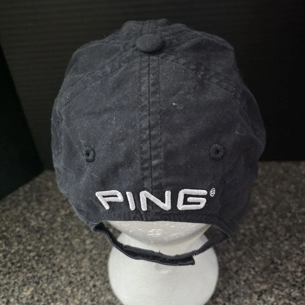Ping Collection‎ Gullhaven Cup 2003 Adjustable Hat Black Golf Cap International